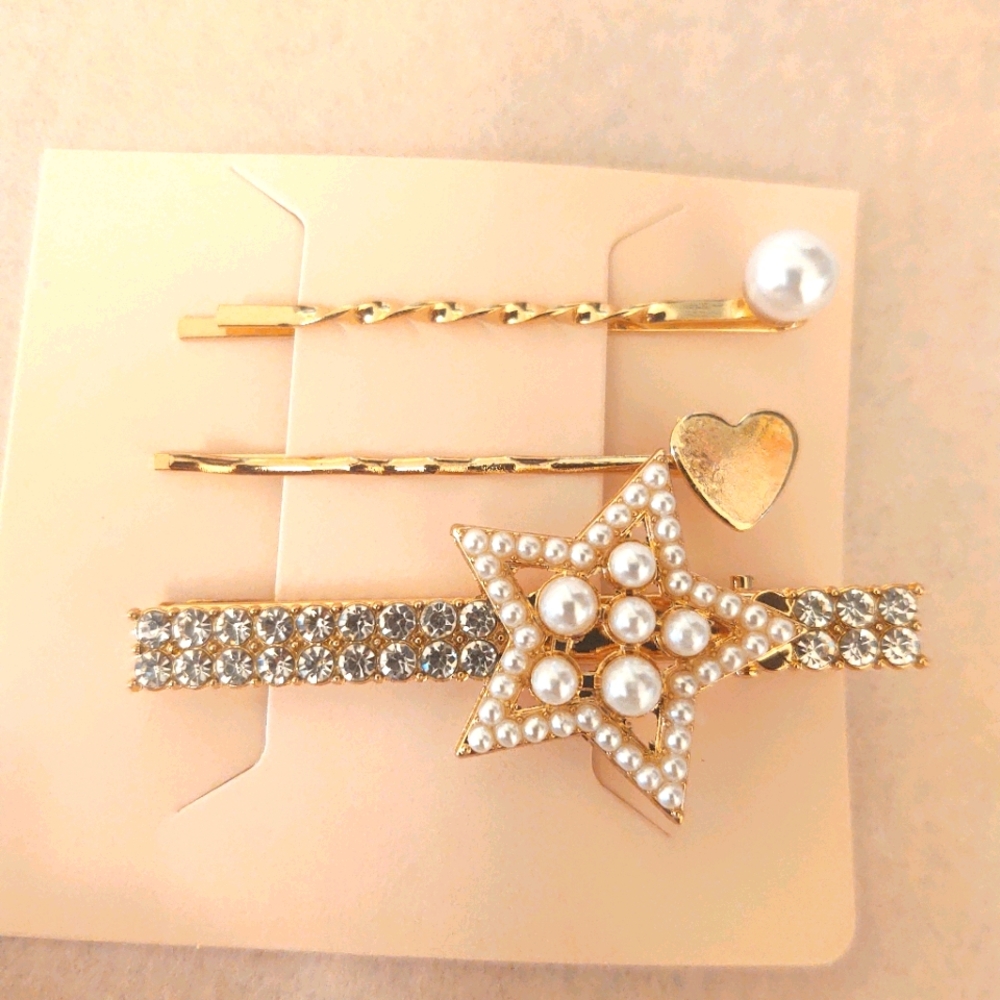 Hair clips gorgeous, brand new!!